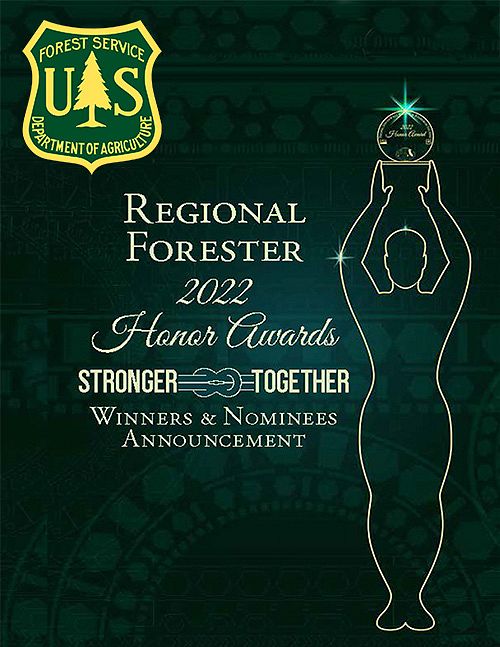 PARTNERSHIP OF THE YEAR - USFS Region 5 - 2022