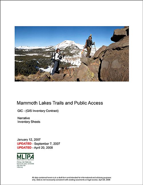 MLTPA GIS Inventory Contract (MLTPA GIC) - 2006