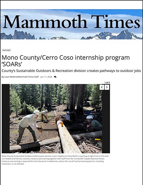 Cerro Coso Programs: Forestry, Climate, and Recreation