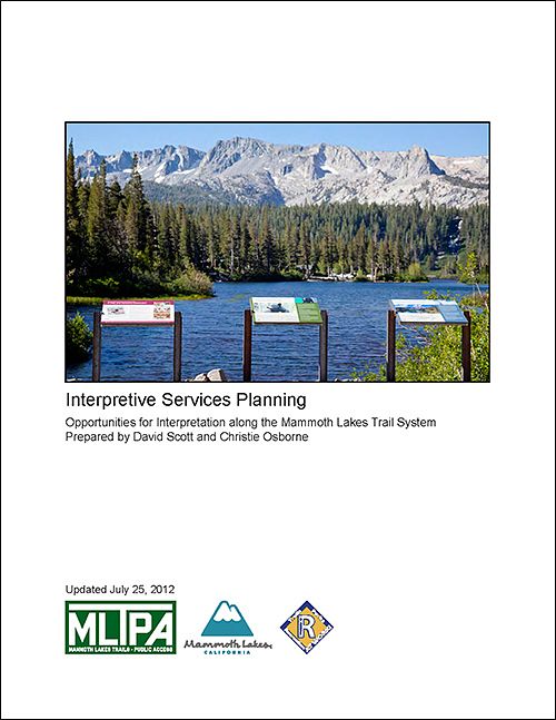 Interpretive Services Planning - July 2012