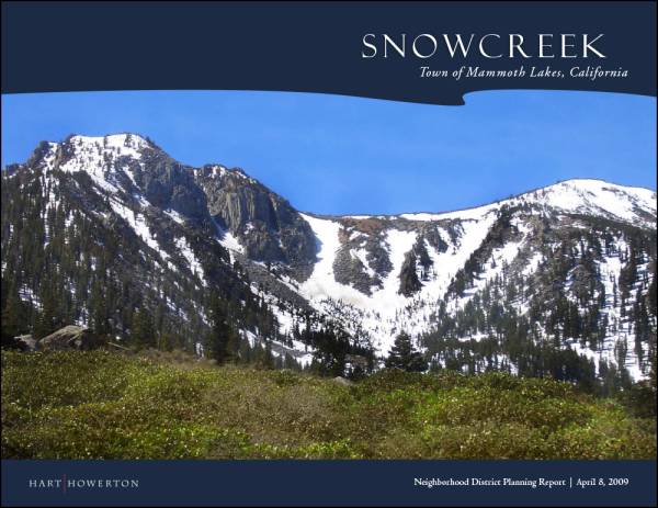 Snowcreek Neighborhood District Plan