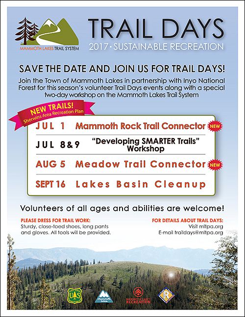 Trail Days, Sustainable Recreation - 2017